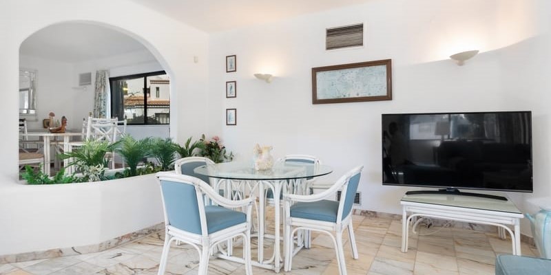Comfortable Villa Rental Offering A Living Room And Dining Space