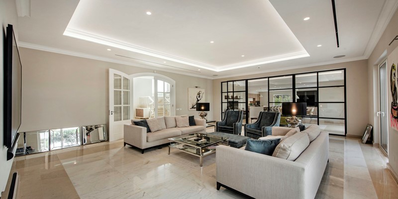 Spacious Luxury Living Room In Portugal