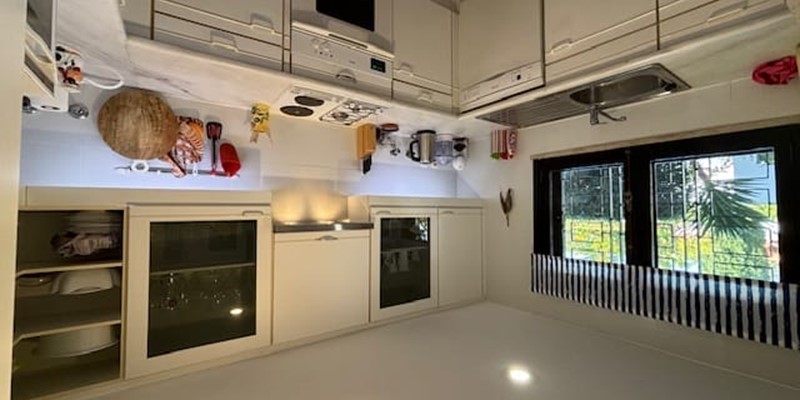 Kitchen In Holiday Rental Villa In Portugal