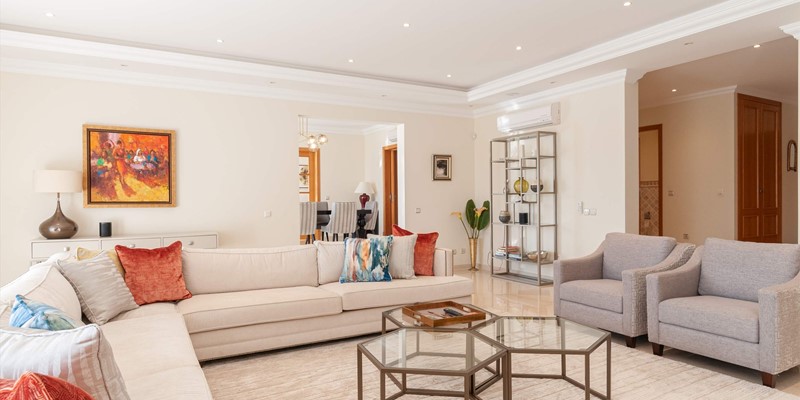 Quinta Do Lago Villa Lounge With Satellite Television