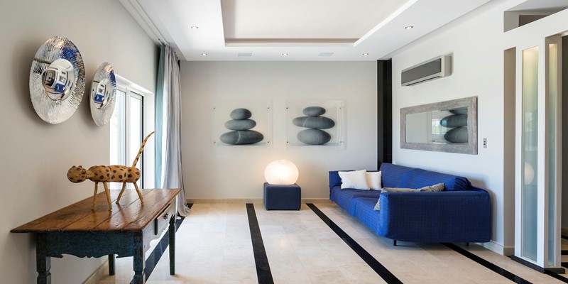 Seating Area In Our Holiday Penthouse In Portugal