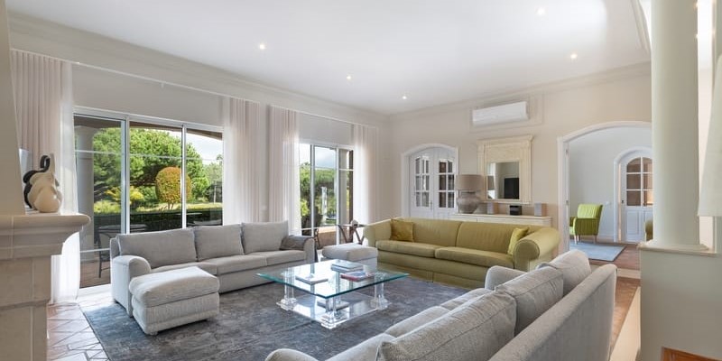 Spacious Lounge Area Villa Rental Algarve