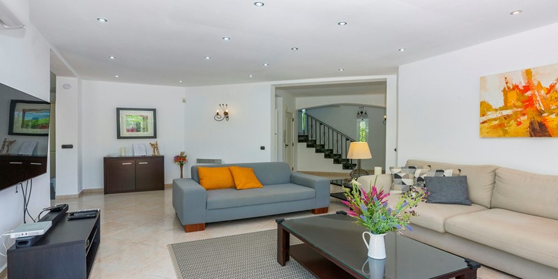 Poolside Living Room
