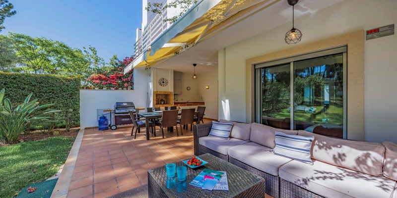 Private Terrace With Comfortable Seating Vilamoura