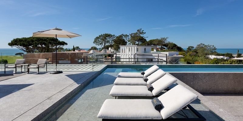 Stylish Swimming Pool For Our Luxury Villa In Vale Do Lobo