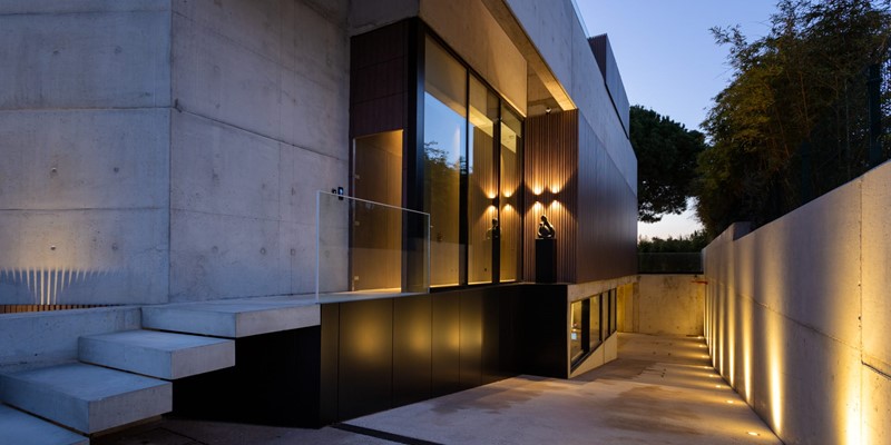 Elegant Entrance To Our Vale Do Lobo Rental Villa