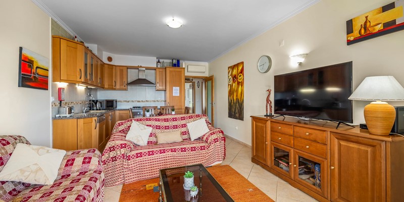 Living Room Apartment Albufeira Sun Hat Style