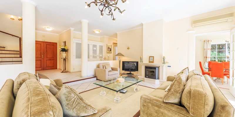 Contemporary Living Room With Large Sofas Dunas Douradas