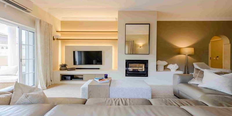Comfortable Living Room Holiday Villa Rental Portugal
