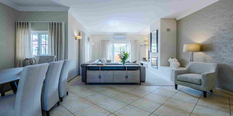Cozy Lounge Comfortable Sofas Villa Rental Algarve