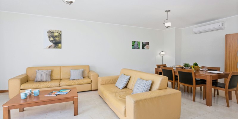 Modern Open Plan Living Room With Poolside Terrace Access