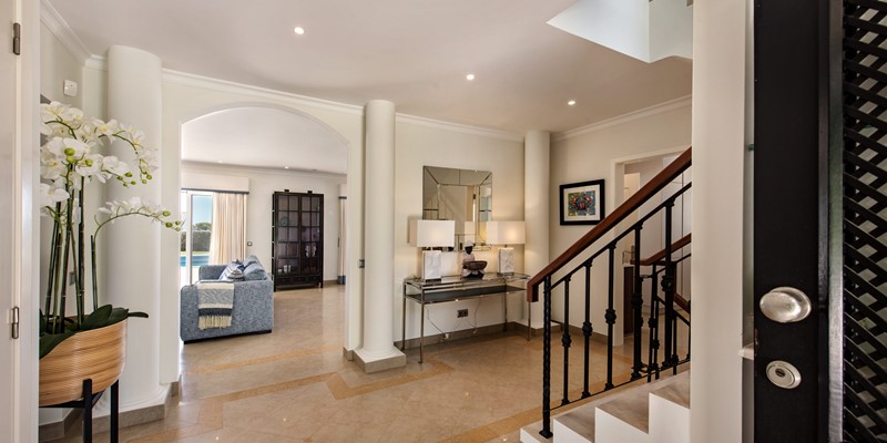 Grand Entrance To Luxury Airbnb Vale Do Lobo Villa