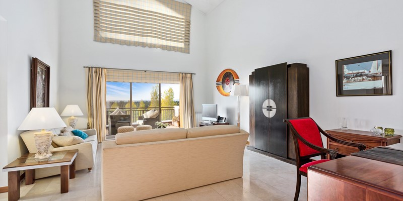 Spacious Holiday Apartment Lounge In Portugal