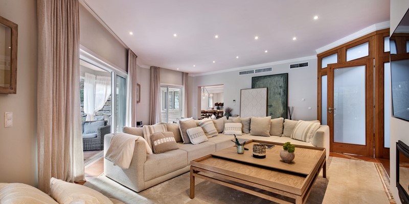 Bright Airy Living Room Quinta Do Lago Villa