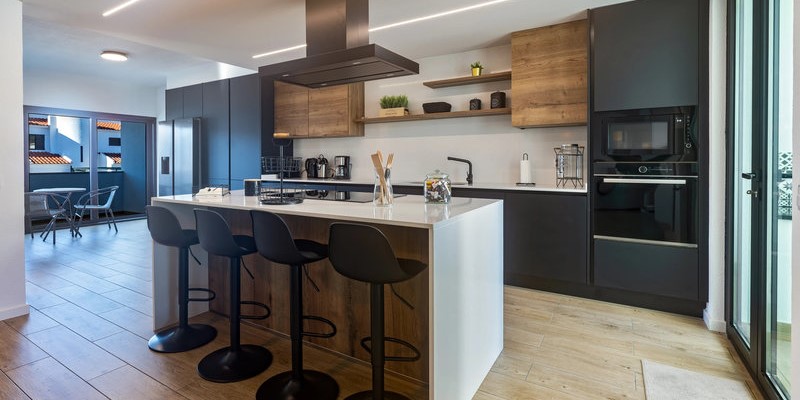 Modern Fully Equipped Kitchen Vilamoura Villa