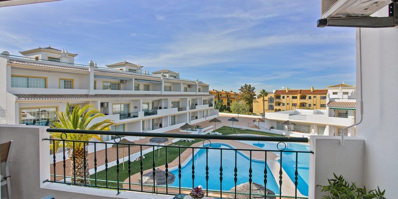 Vilamoura Terrace Overlooking Swimming Pool And Gardens