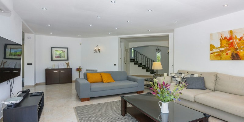 Poolside Living Room