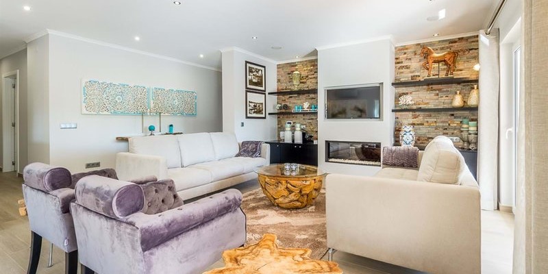 Modern Open Plan Lounge Vilamoura Holiday Villa
