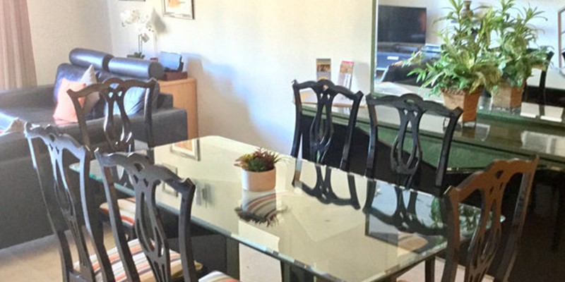 Airbnb Rental Indoor Dining Area Portugal