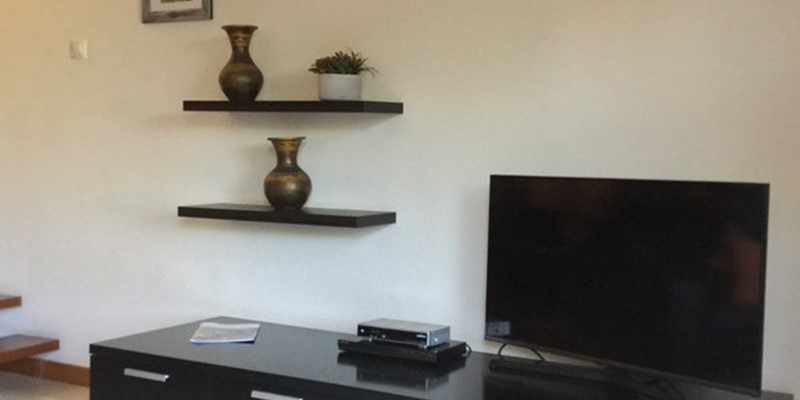 Modern Airbnb Holiday Apartment Living Area