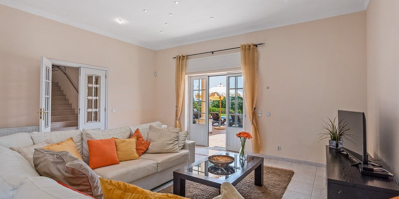 Holiday Rental Villa Living Room Algarve Algarve