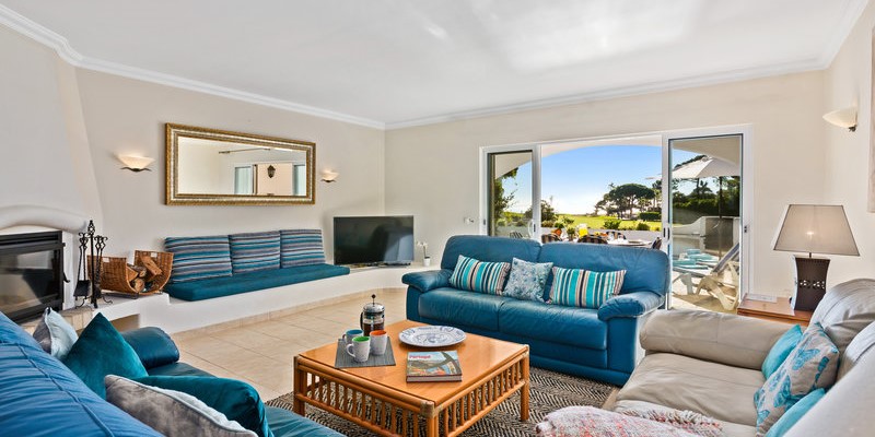 Family Friendly Villa Living Room Vale Do Lobo