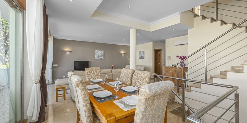 Open Plan Living Dining Room Villa Vilamoura