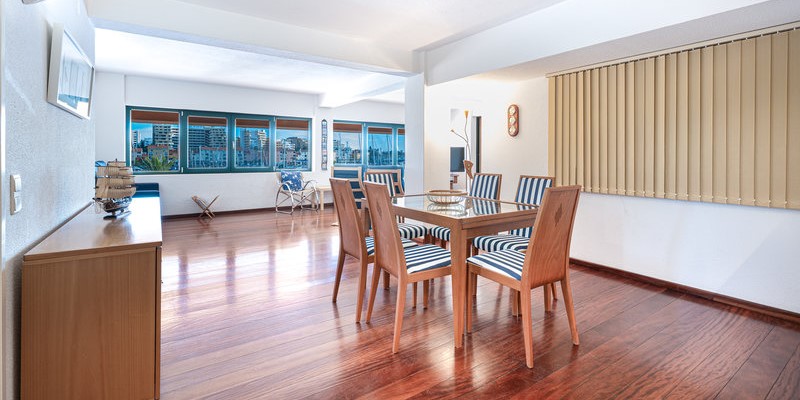 Open Plan Living Dining Algarve Rental Apartment