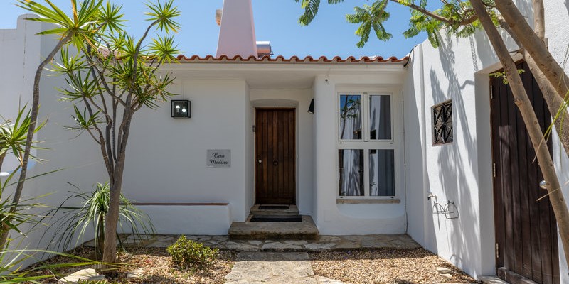 Villa Entrance And Outdoor Area Moroccan Style Algarve