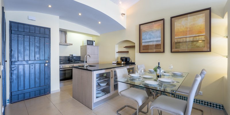 Open Plan Kitchen Dining Moroccan Style Villa Algarve