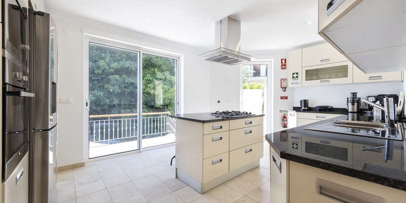 Luxury Villa Main Kitchen Overview