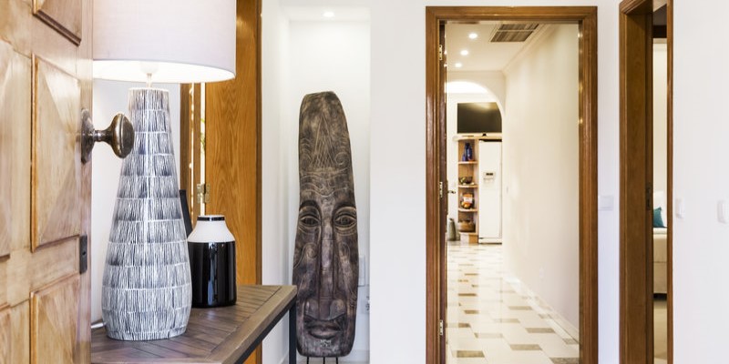 Luxury Villa Entrance Hall Vale Do Lobo Algarve