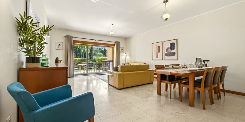 Vilamoura Apartment Open Plan Living Dining Area