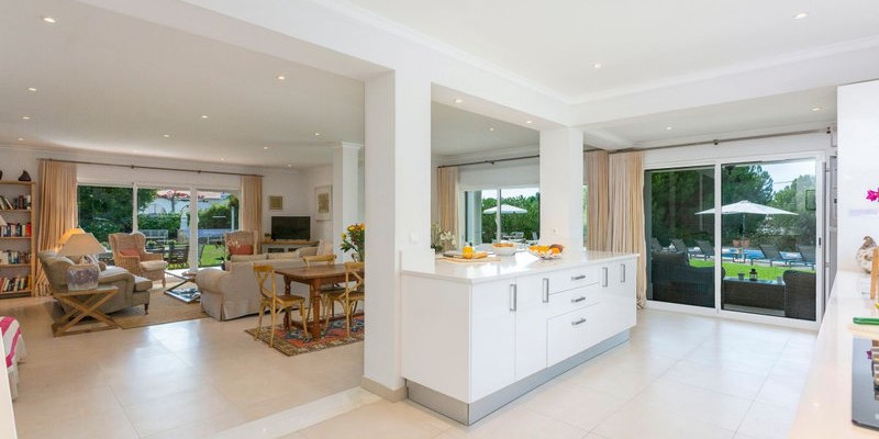 Luxury Villa Algarve Open Plan Living Area