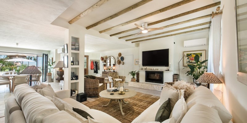 Open Plan Living Room Algarve Villa