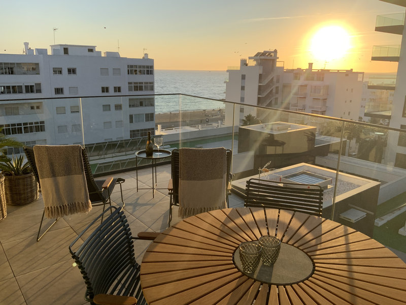 Holiday Apartment in Quarteira with Pool, 2 Bedrooms, Terrace & Parking