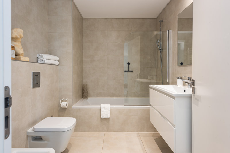 Holiday Apartment in Quarteira with Pool, 2 Bedrooms, Terrace & Parking