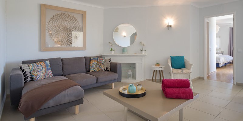 Spacious Living Room Vale Do Lobo Holiday Apartment