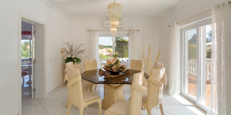 Formal Dining Room Seating For Eight Algarve Holiday Villa