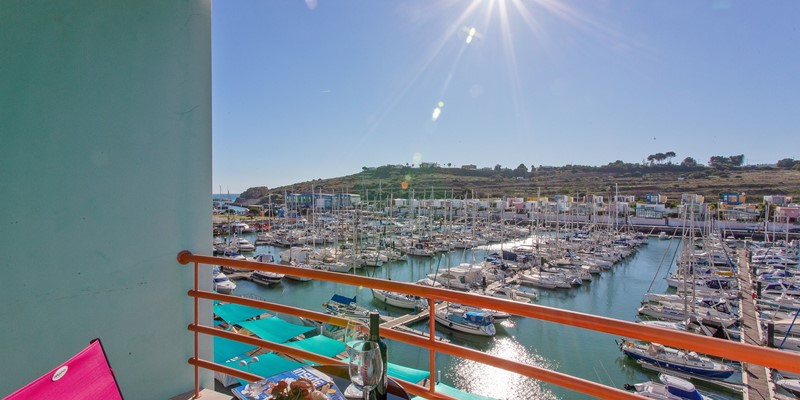 Private Terrace Overlooking Albufeira Marina