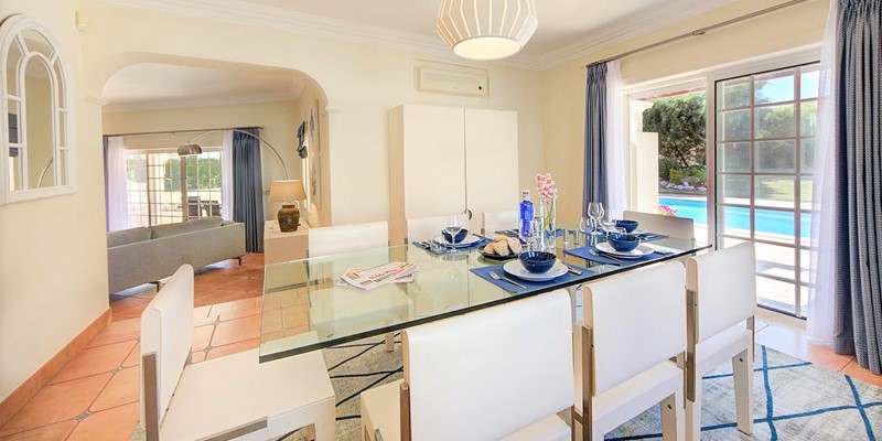 Dining Room With Access To Pool Area