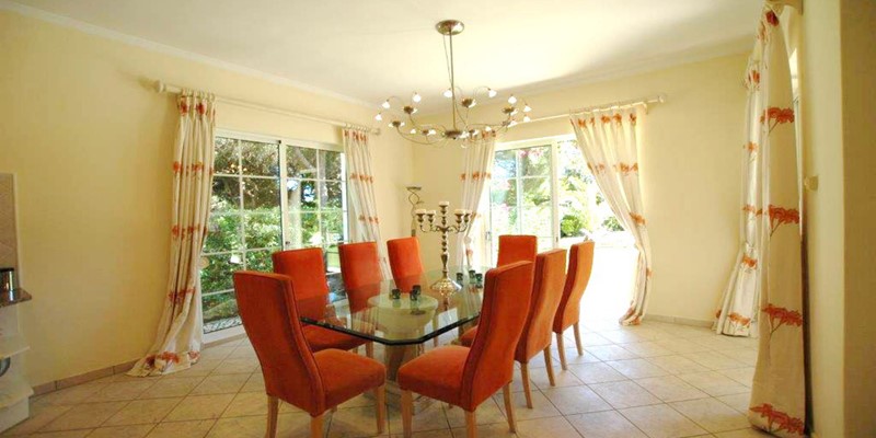 Dining Table Abnd Chairs In Vacation Rental Algarve