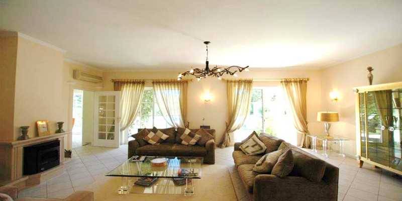 Living Room In Family Villa Portugal