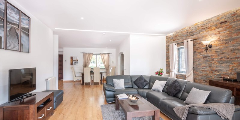Comfortable Living Room In Holiday Villa Portugal