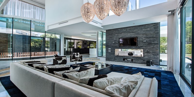 Open Plan Living Room Holiday Rental Villa Quinta Verde