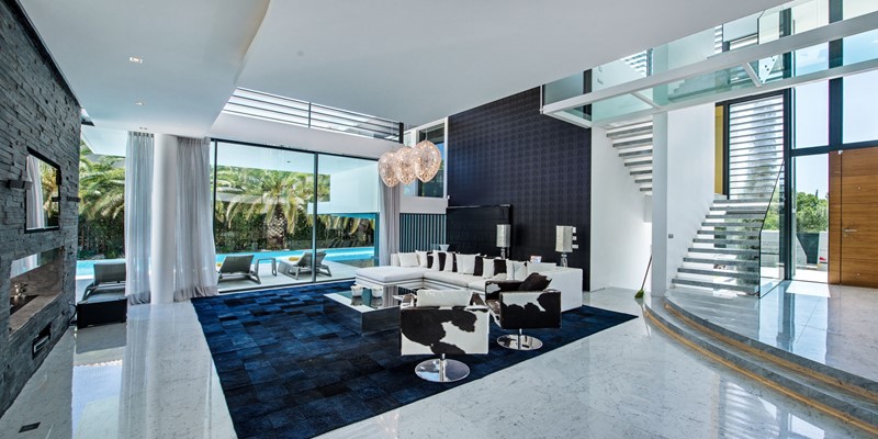 Open Plan Living Room Vacation Rental Villa Quinta Do Lago