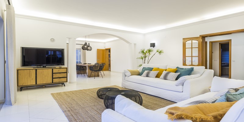 Comfortable Living Room Holiday Rental Villa Vale Do Lobo
