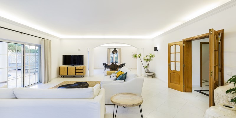 Comfortable Living Room Holiday Villa Rental Vale Do Lobo