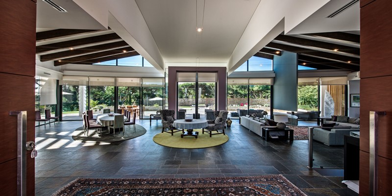 Spaciuos Open Plan Living Room In Luxury Algarve Villa To Rent