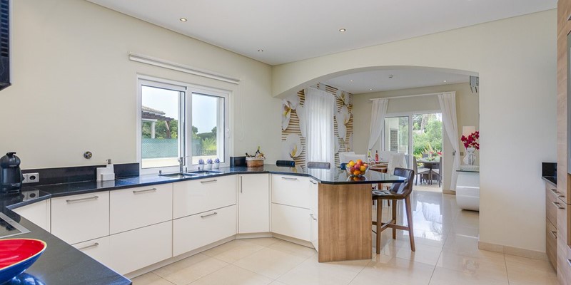 Spacious Kitchen Villa Rental Vila Sol